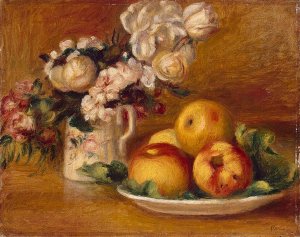 Apples And Flowers