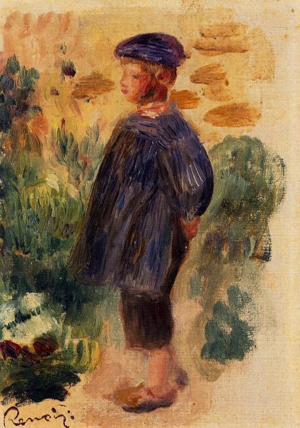 Portrait Of A Kid In A Beret