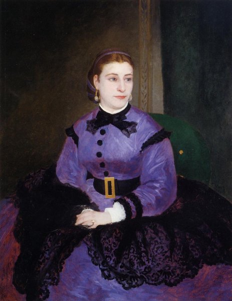 Portrait Of Mademoiselle Sicotg