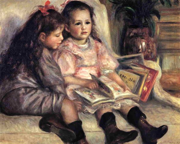 Portraits Of Two Children