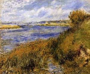 The Banks Of The Seine At Champrosay