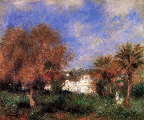 The Garden Of Essai In Algiers