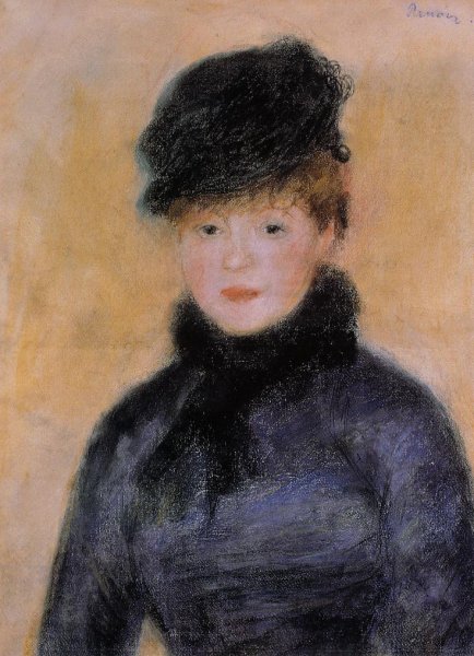 Woman With A Blue Blouse