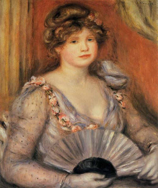 Woman With A Fan