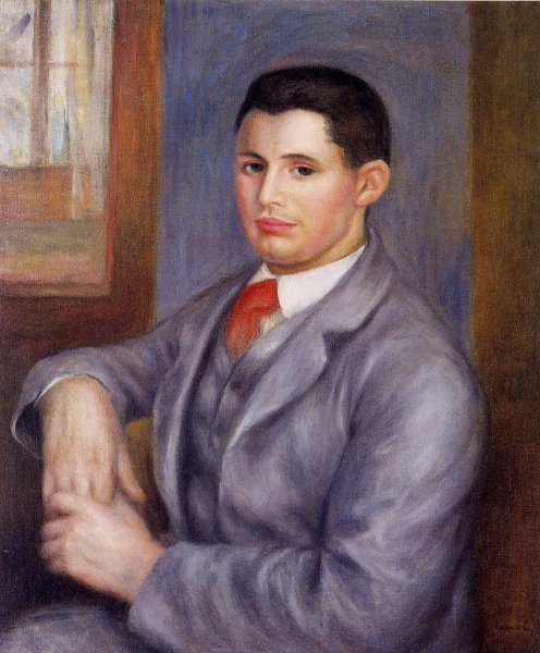 Young Man In A Red Tie