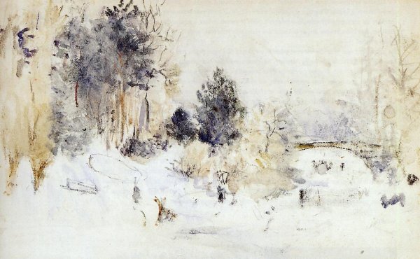 Snowy Landscape Aka Frost