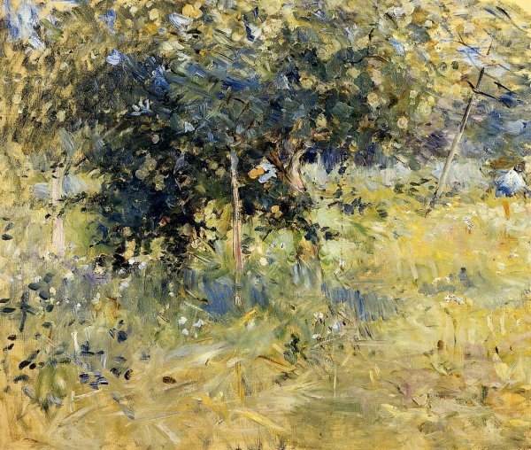 Willows In The Garden At Bougival