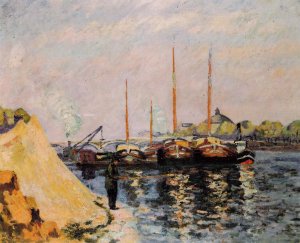 The Quay DAusterlitz  Morning