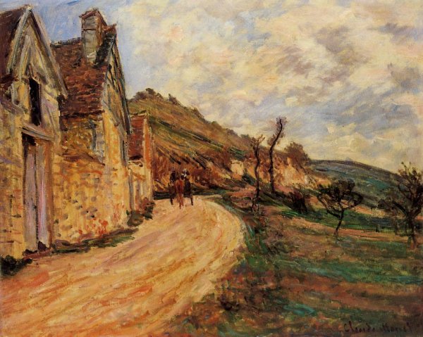 Les Roches At Falaise Near Giverny