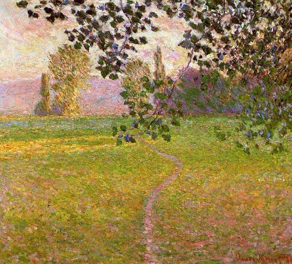 Morning Landscape Giverny Aka Landscape In The Morning