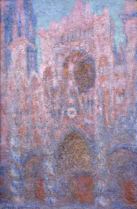 Rouen Cathedral  Symphony In Grey And Rose