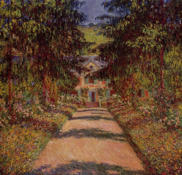 The Main Path At Giverny