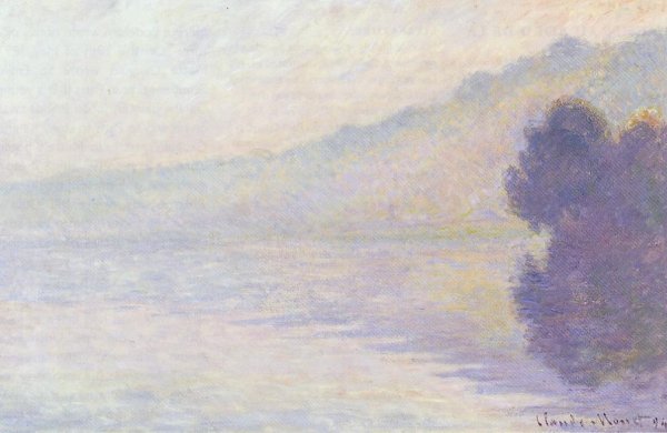 The Seine At Port Villez Mist