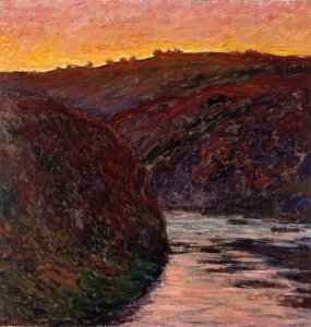 Valley Of The Creuse  Sunset