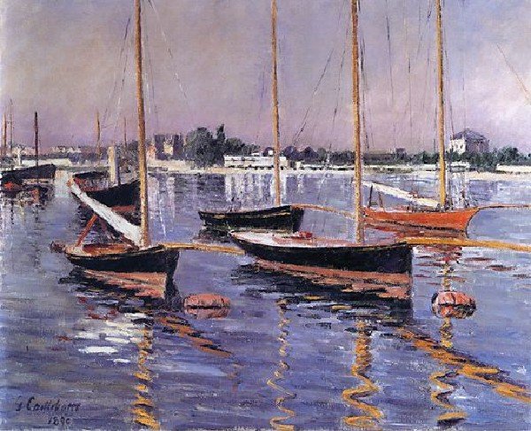 Boats On The Seine At Argenteuil