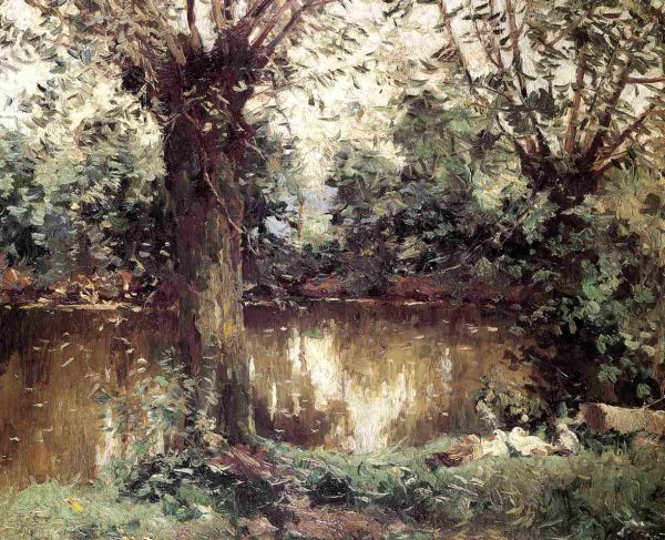 Landscape  Banks Of The Yerres