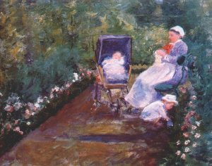 Children In A Garden