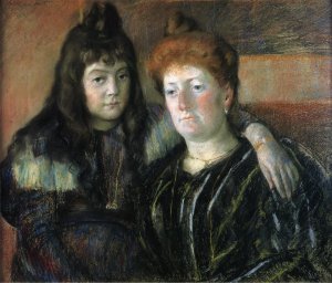 Madame Meerson And Her Daughter