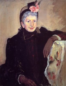 Portrait Of An Elderly Lady