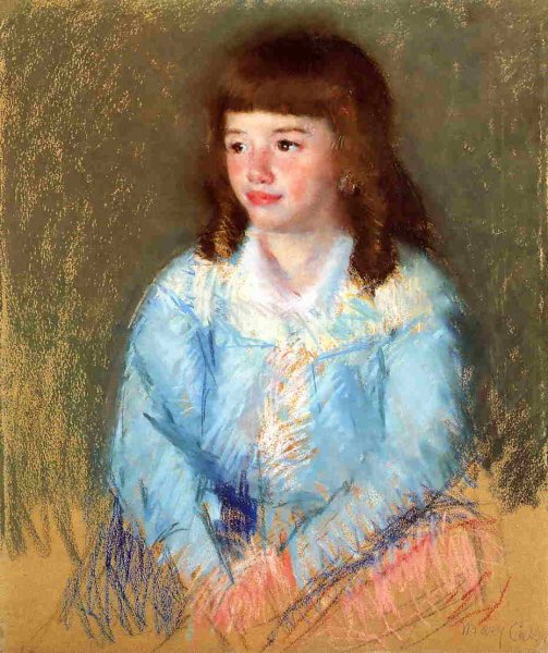 Young Boy In Blue