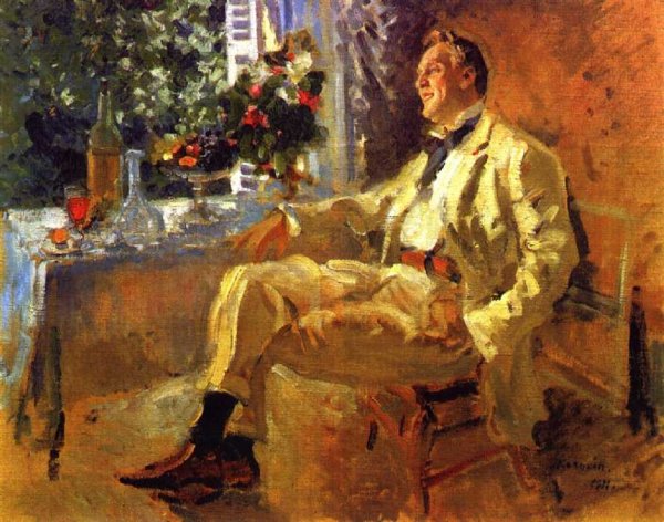 The Opera Singer Fiodor Shaliapin 1905