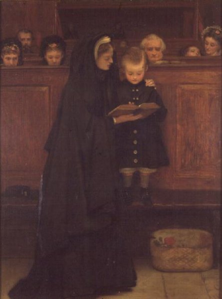 In Church, 1869