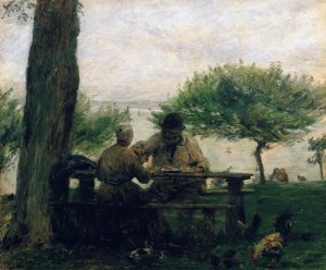 The Meal at Honfleur, 1875