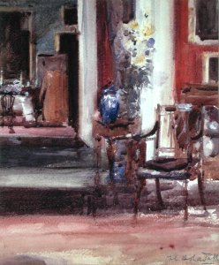 Interior of the Artist's House, Ainslie Place, Edinburgh