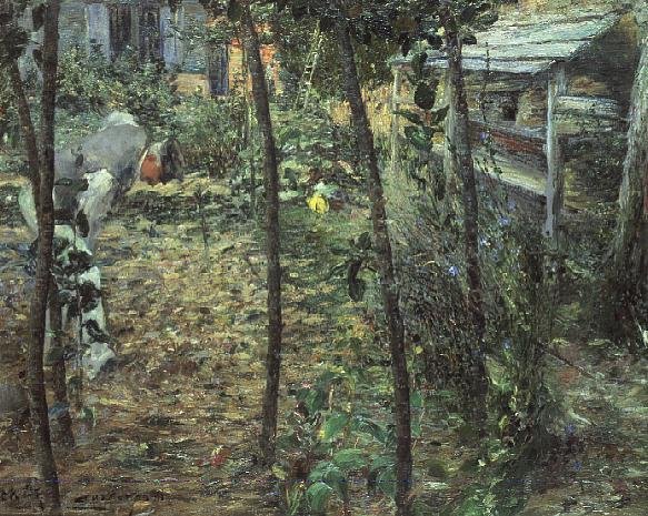 In the Garden, 1885