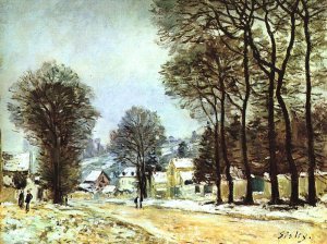 Snow at Louveciennes 1874