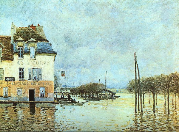 Flood at Pont-Marley 1876