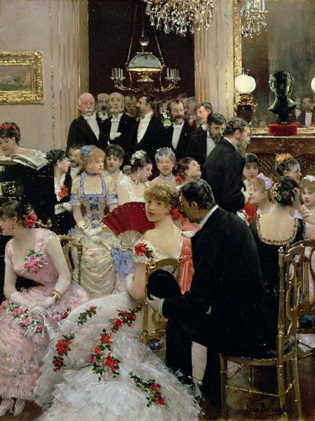 The Soiree  c.1880