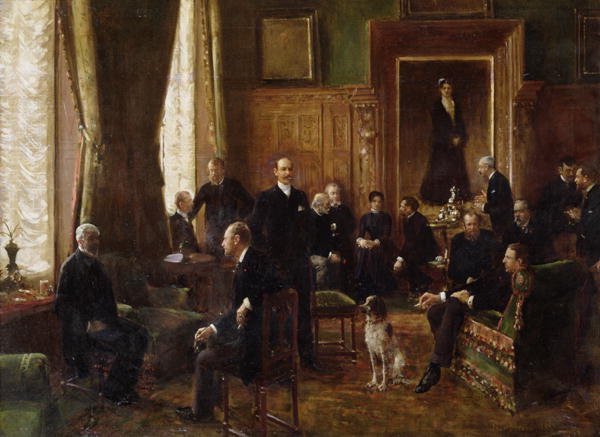 The Salon of the Countess Potocka 1887