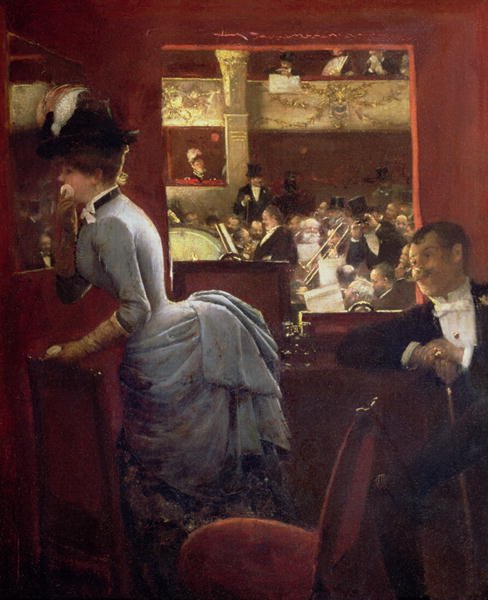 The Box by the Stalls c.1883