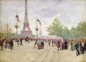 Entrance to the Exposition Universelle 1889