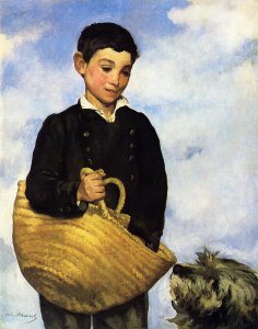 Boy with Dog