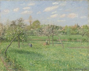 Spring Morning, Cloudy, Eragny, 1900