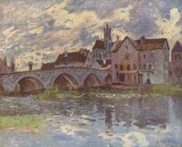 The Bridge of Moret-sur-Loing, 1887