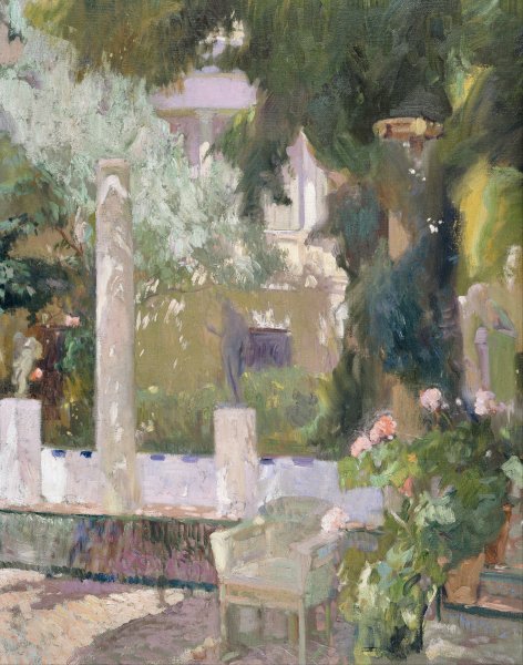 The Gardens at the Sorolla Family House, 1920