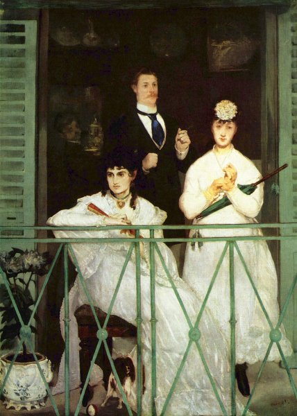 The Balcony  1868-69