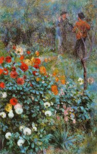 The Garden In The Rue Cortot At Montmartre