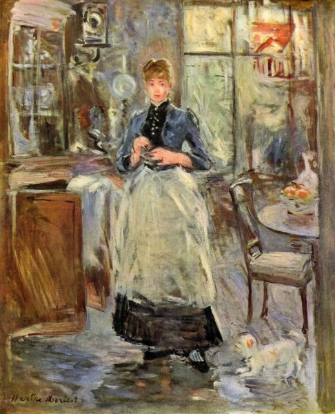 In The Dining Room 1886