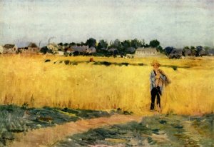 In The Wheat Fields At Gennevilliers