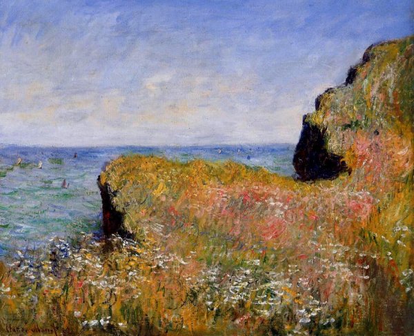 Edge Of The Cliff At Pourville