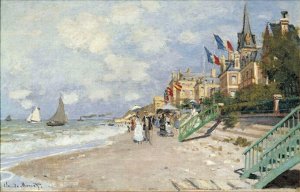 The Beach At Trouville2