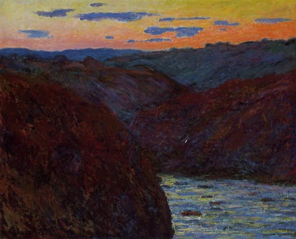 Valley Of The Creuse Sunset2