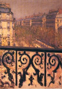 A Balcony In Paris