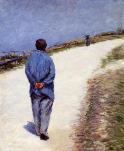 Man in a Smock (or Father Magloire on the Road between Saint-Clair and Etretat)