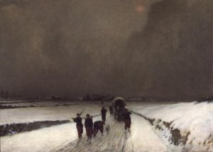 The Stragglers, Snow Effect, 1870