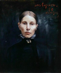 Portrait of a Hamburg Woman, 1886